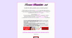 Desktop Screenshot of bonnebranlette.net