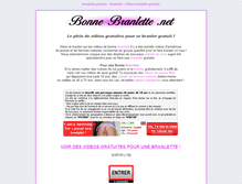 Tablet Screenshot of bonnebranlette.net